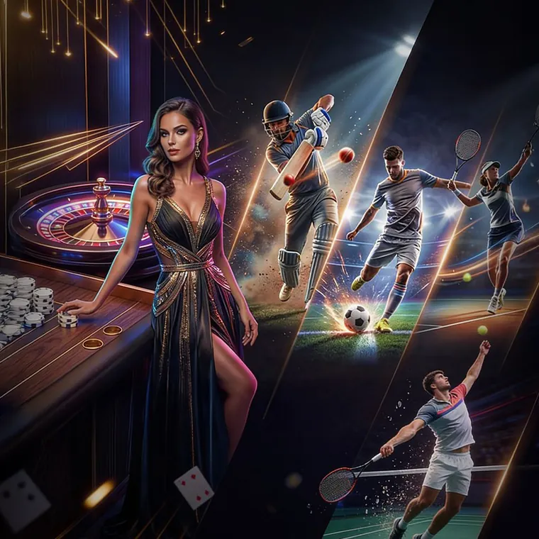 Sports betting interface with football game